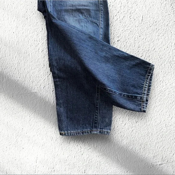 LEVIS Jeans Barrel Leg NWT Cinch Wide Leg High Waist New Shades Blue Size 24 - Picture 8 of 14